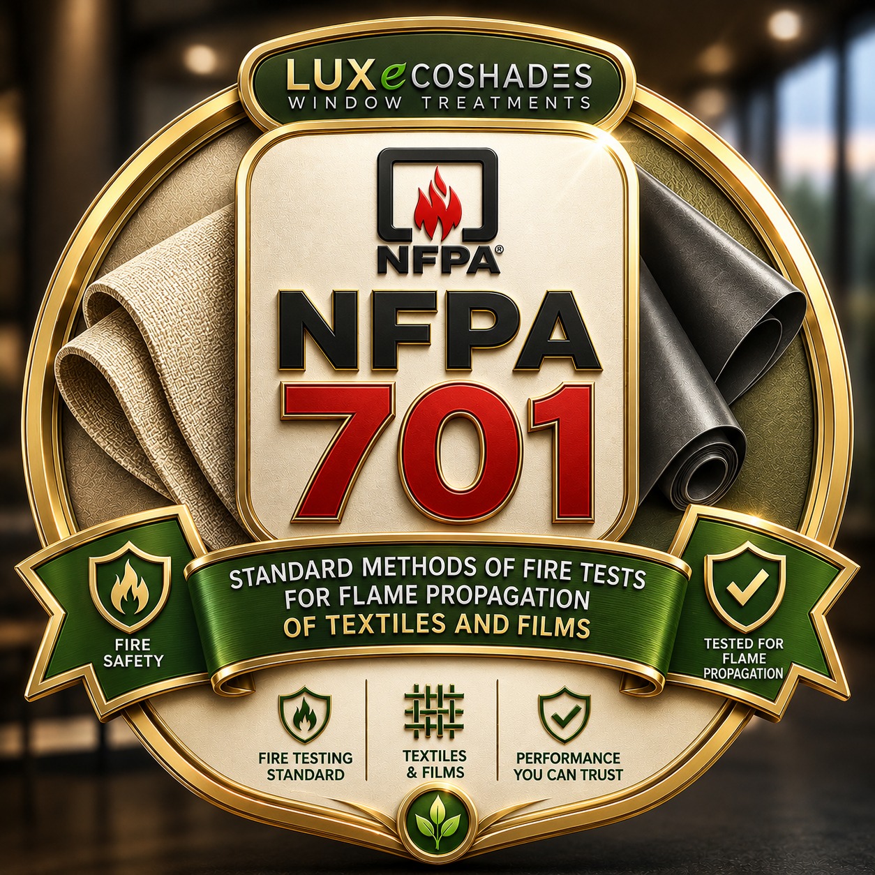 NFPA 701 Certified
