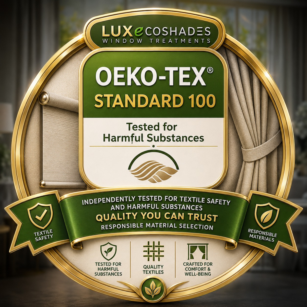 OEKO-TEX Standard 100 Certified